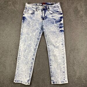 Truth Substance Common Sense Jeans Womens 12‎ Slim Fit Acid Wash Denim Pants